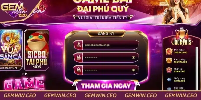 Kho trò chơi đa dạng, dễ chọn sau khi đăng ký